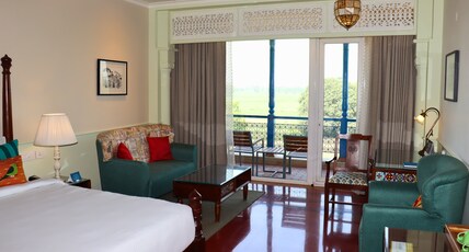 Namaste Dwaar - The Gateway to Rural India Room Type - Premium Room (with private Sit-out area)