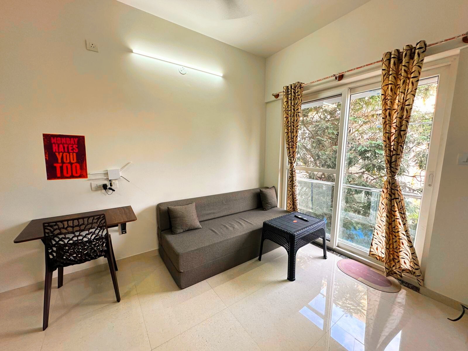 Compact yet beautiful 1bhk 201 - Tap to explore photos