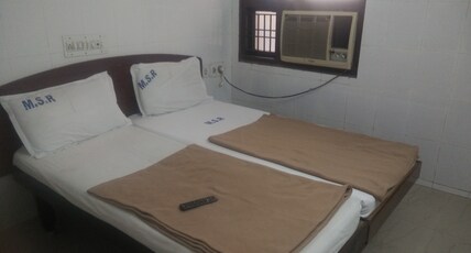 Hotel M.S.R Lodge Room Type - two bed a/c room