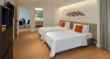 Parkroyal Suites Bangkok Room Type - One Bedroom Premier Suite Twin