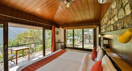 Atali Ganga Resort (near Shivpuri, Rishikesh) Room Type - Independent Cottage with Pvt Patio/Balcony