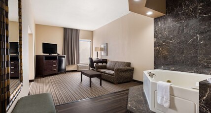 Best Western Plus Houma Inn Room Type - Suite-1 King Bed, Non-Smoking, Whirlpool, Jetted Tub, Microwave And Refrigerator, Full Breakfast Best Western Plus Houma Inn Room Type - Suite-1 King Bed, Non-Smoking, Whirlpool, Jetted Tub, Microwave And Refrigerator, Full Breakfast