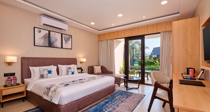 Regenta Resort Vindhyachal, Statue of Unity Room Type - Premier Garden View Room with Balcony Regenta Resort Vindhyachal, Statue of Unity Room Type - Premier Garden View Room with Balcony