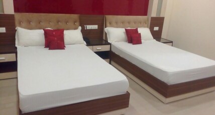 Hotel Kunwer Palace  1.5km from Railway Station Room Type - Happy Family Two Double Bedded Room
