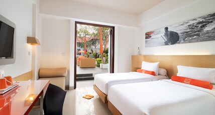 HARRIS Hotel Kuta Tuban (FREE AIRPORT/BEACH SHUTTLE) Room Type - HARRIS Room Garden Access