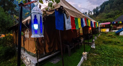 Parvati Woods Camps Room Type - Swiss Tents Attached baths