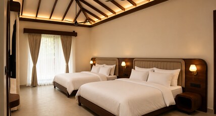 LA DAMAI RESORTS Room Type - Hornbill Family Room with Two King Beds