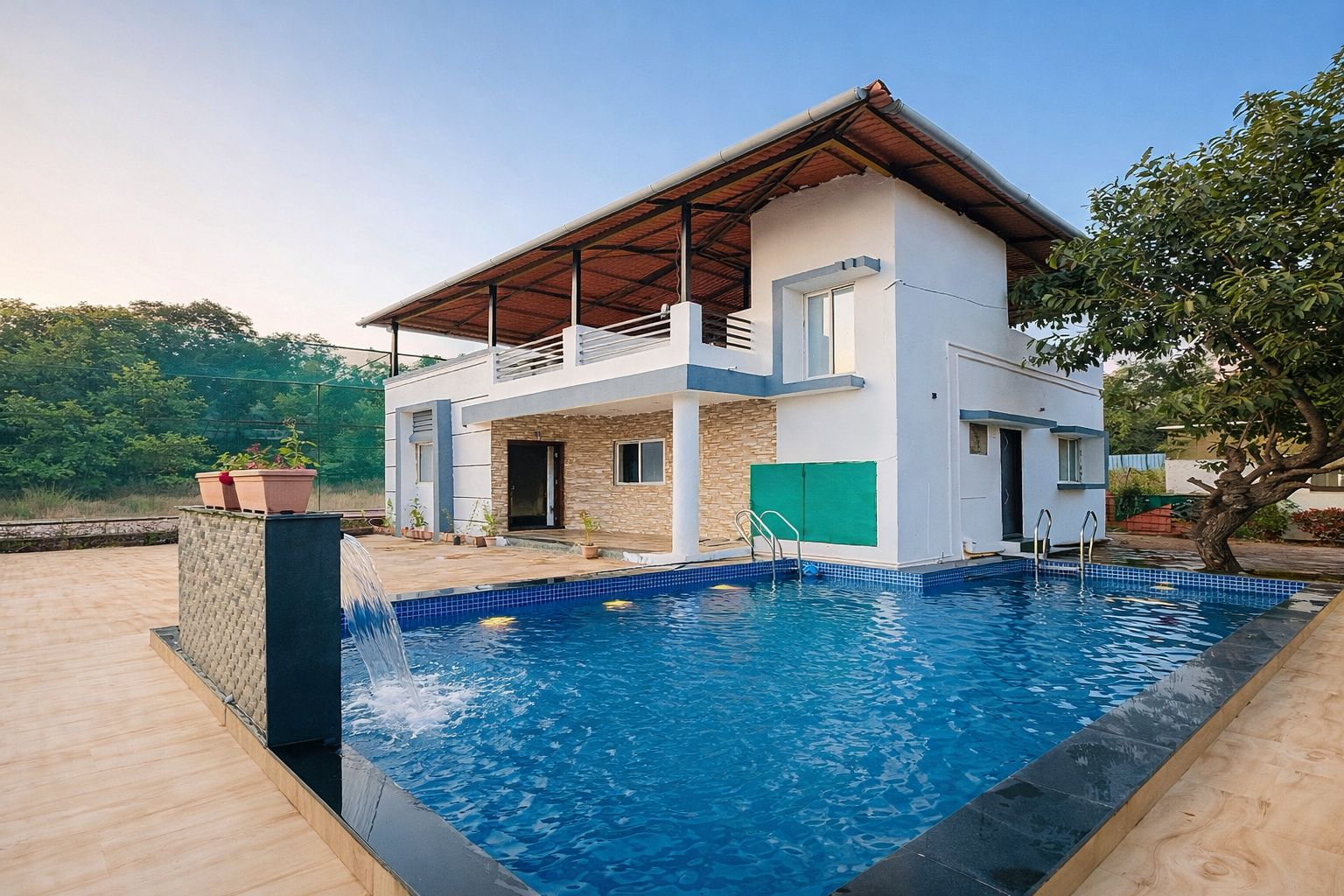 Nature View Villa with Pvt Pool with Turf, Pawana - Tap to explore photos