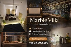 Marble villa 4 BHK villa with pool table