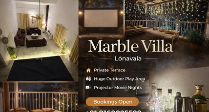 Marble villa 4 BHK villa with pool table Room Type - Marble villa 4 BHK villa with pool table