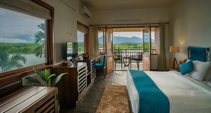 Vistara Resort Room Type - Sky Villa Lake View with Balcony
