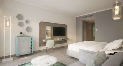 DoubleTree by Hilton Mangroovy El Gouna Resort Room Type - KING SUPERIOR RM-POOL VIEW