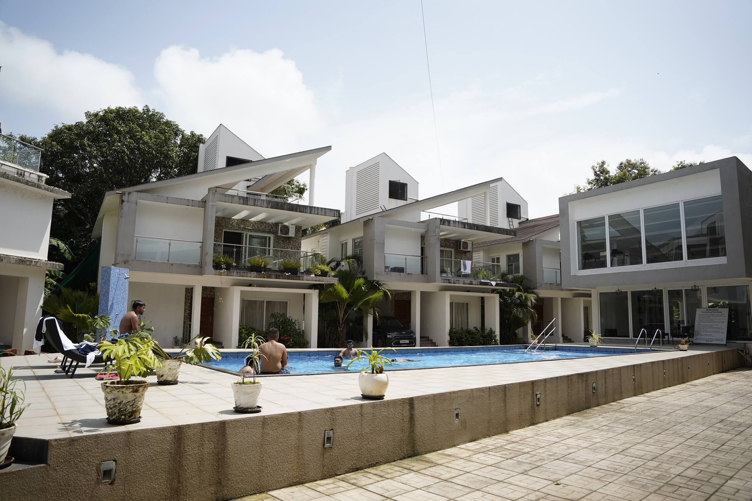 Cozy 1BHK Pool View Prime Assagao North Goa - Tap to explore photos