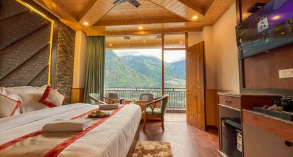 Touch Wood Inn Room Type - Super Deluxe with Balcony