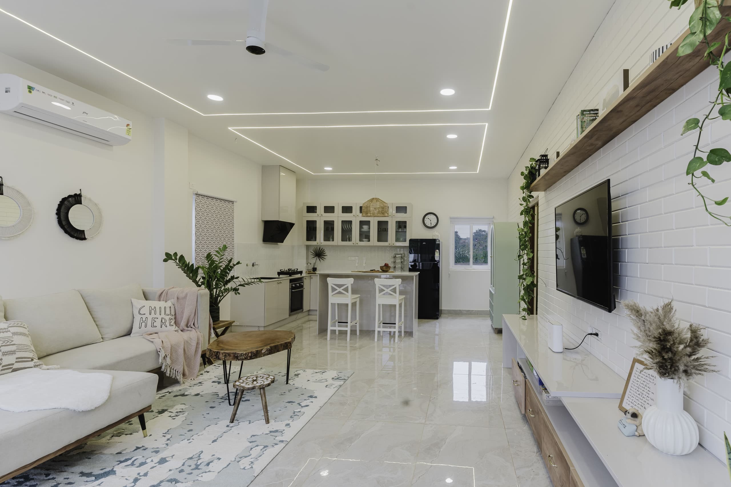Boho 4BHK Pool Hill Views by Bliss Farm Stays - Tap to explore photos