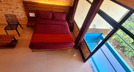Rambler Garden Resort Room Type - Private pool room with Balcony (NON AC)