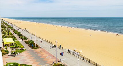 Hampton Inn by Hilton Virginia Beach-Oceanfront North Room Type - 1KN MOB HEA ACC TUB STU NS