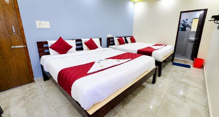 HOTEL KGR RESIDENCY Room Type - Deluxe Quadruple Bed AC Room HOTEL KGR RESIDENCY Room Type - Deluxe Quadruple Bed AC Room