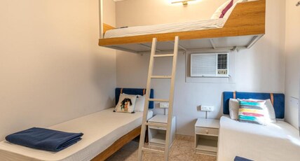 Madpackers Rishikesh Laxman Jhula  Room Type - Bed in 3Bed Female Ensuite Block A