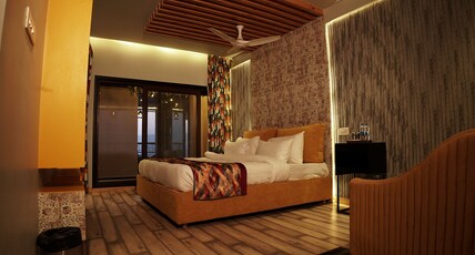 ama Stays and Trails Whispering Pines , Bhimtal Room Type - Valley View Balcony Room 1