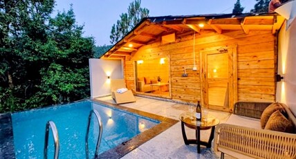 Treehouse Resort | Himalayan Views Room Type - Private Pool Cottage (Off Road)
