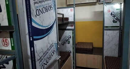 SAI DORMITORY & MEETING HALL. Room Type - Exclusive 3 bed AC cabin