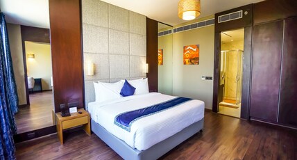 Essentia Luxury Hotel Room Type - EXECUTIVE SUITE - with a Bucket of Inhouse Beer