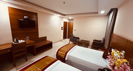 Royal Sujata Inn Hotel-100 Mtr. from Mahabodhi Temple Room Type - Super Deluxe Room