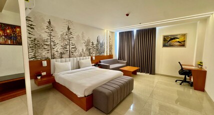 V Club Sohna Road Room Type - Premium Room With Access to Swimming Pool