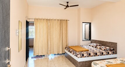 Vrinda homestay Room Type - 1bhk(3 double bed)