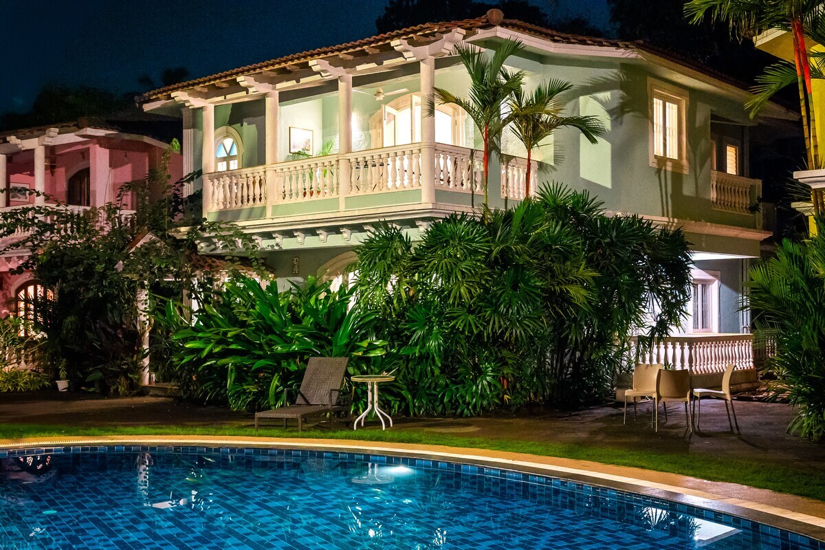 3BR villa w/ Pool & Bathtub | 8mins from beach by Savera Stays - Tap to explore photos