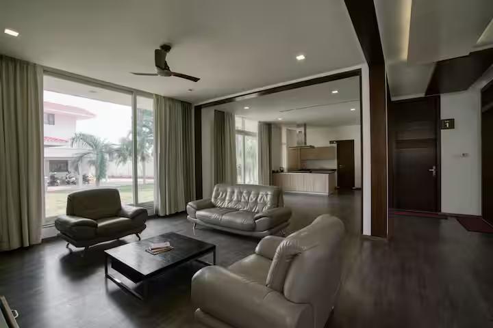 Sais Lotus Villa Glass House - 2BHK Shared Pool - Tap to explore photos