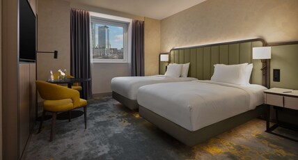 Hilton Sofia Room Type - TWIN HILTON GUEST ROOM