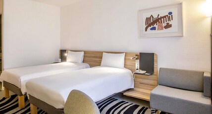 Novotel Bourges Room Type - Standard Room with 2 single beds (or one double bed on request)
