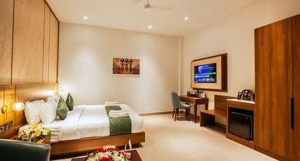 NOBLE RESIDENCY Room Type - Deluxe Double bed rooms