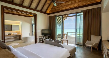 Fushifaru Maldives  Room Type - Jacuzzi Water Villa