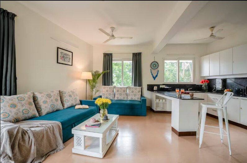 Stylish 1BHK near Baga North Goa - Tap to explore photos