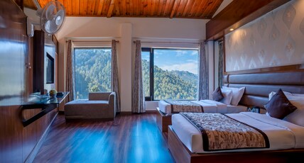 Shimla Havens Resort by Eco Hospitality Room Type - Family Suite Air-Conditioned Valley View