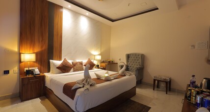 Balkrishna palace Room Type - The Palace (Balcony with City view)