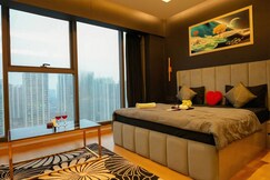 Rooms of Galaxy blu Sapphire - Black theme Luxurious Suite