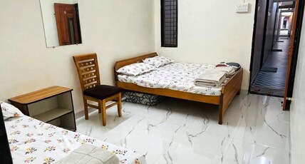 Hotel Madhav Bhakta Nivas Room Type - Family AC Room/Room No 8