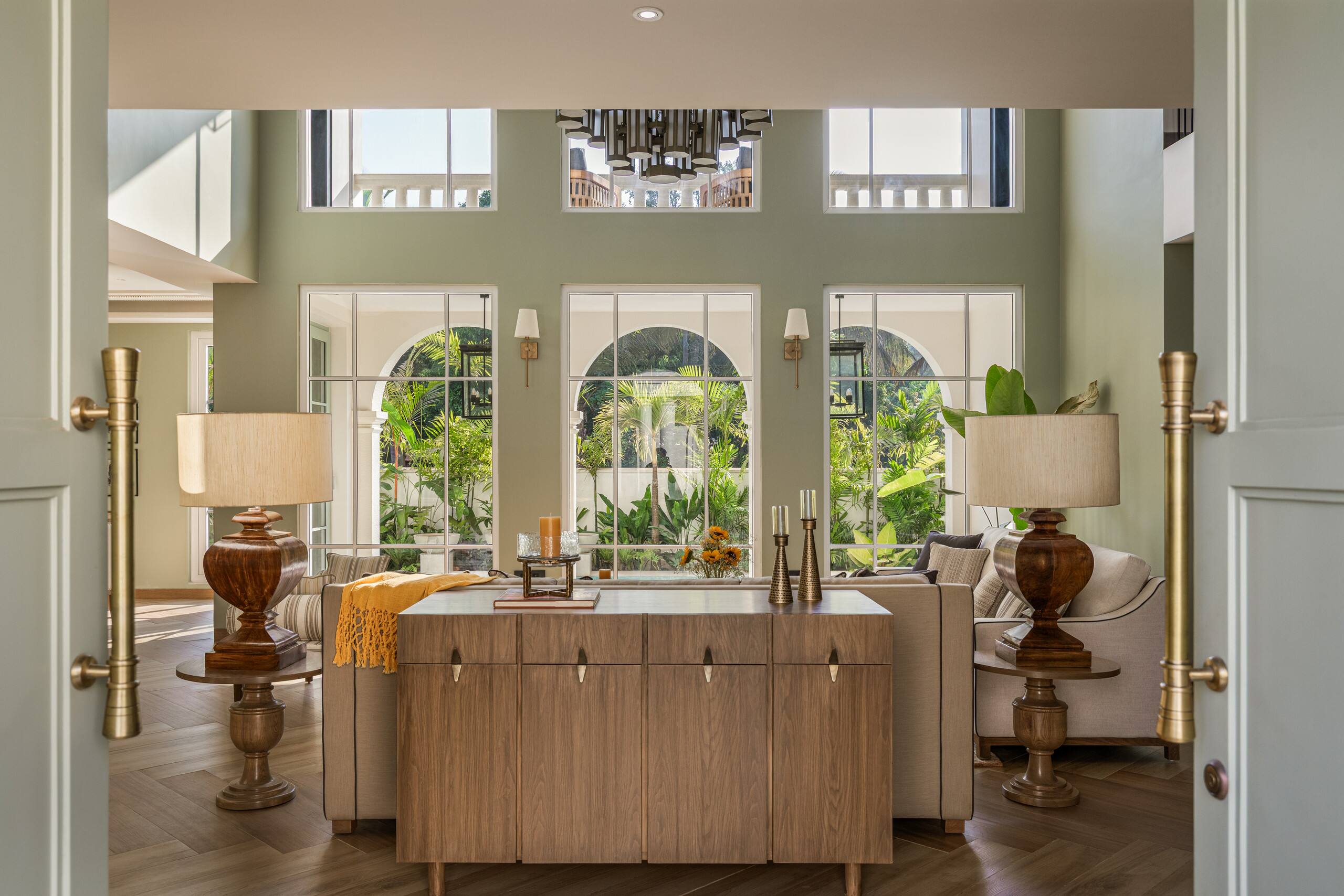 Luxe 4BR villa with Garden, Lift, Airy Interiors - Tap to explore photos