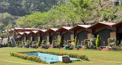 HOA Resort Room Type - Swiss AC Cottage with Sofa cum Bed