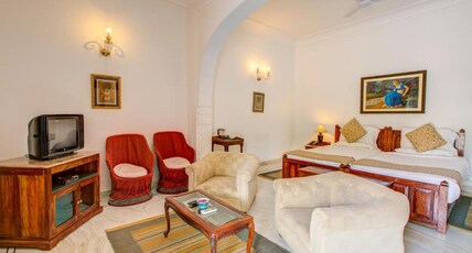 Talabgaon Castle - 80 kms from Jaipur Room Type - Heritage Deluxe Room (Not in Main Castle)