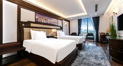 A25 Premium Hotel - 16 Mieu Dam Room Type - Suite Twin