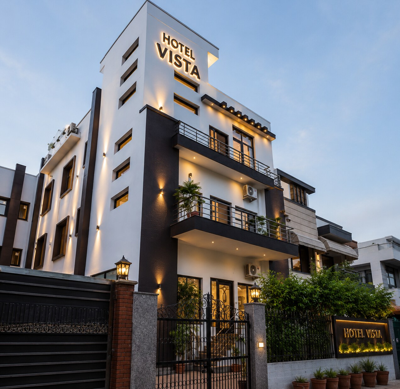 Hotel Vista - Near City Center Metro Noida - Tap to explore photos