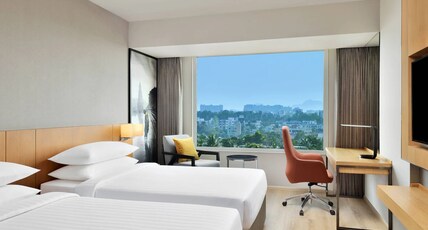 Courtyard by Marriott Nashik Room Type - Guest Room Twin Bed City View
