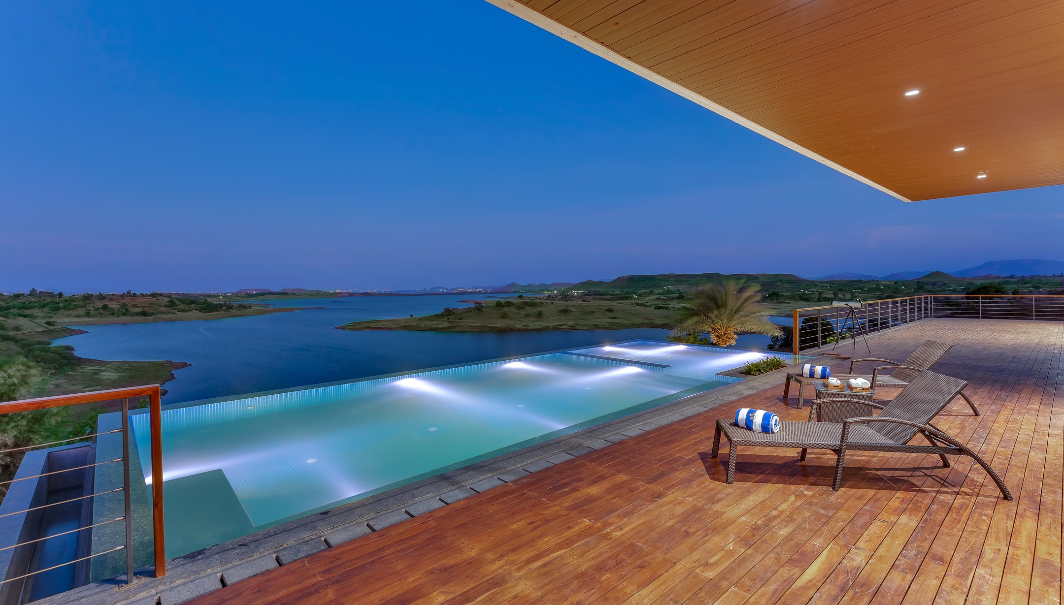 Saffronstays Blue Horizon - Tap to explore photos