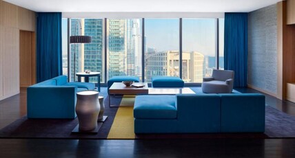 SOFITEL DUBAI DOWNTOWN Room Type - JUNIOR SUITE, 1 King Size Bed, Burj Khalifa View