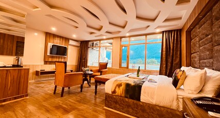 Hill River Resort by West Western (Central heated and Air cooled) Room Type - Maharaja Room with Balcony Hill View